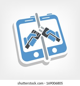 Plug web connection