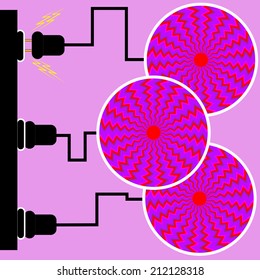 Plugged-in
