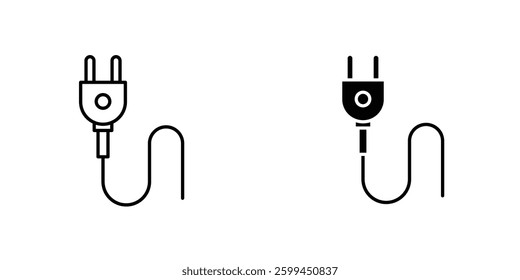 Plugicons for ui. vector illustration