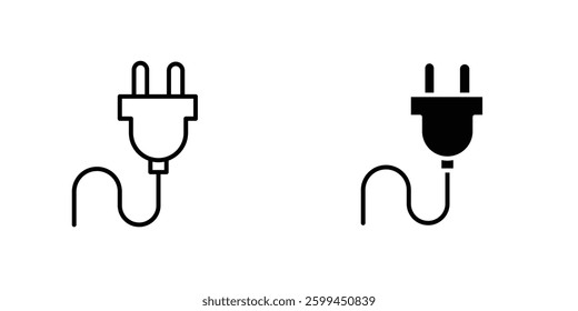 Plugicons for ui. vector illustration