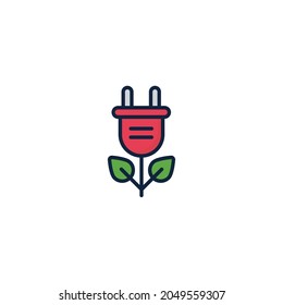 Plugin Icon Isolated On White Background
