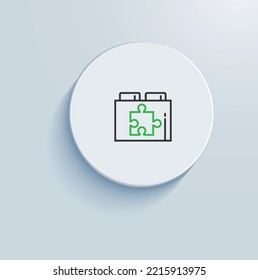 Plugin Integrations icon vector design