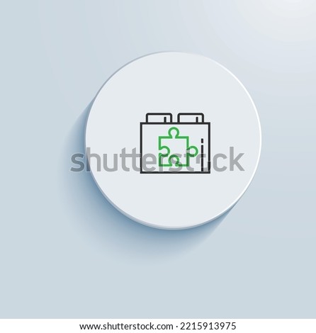 Plugin Integrations icon vector design