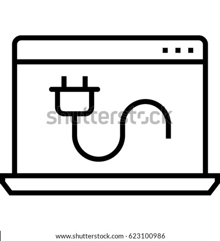 Plugin Vector Icon