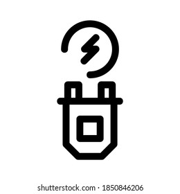 plugs icon or logo isolated sign symbol vector illustration - high quality black style vector icons

