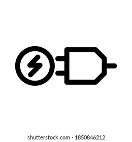plugs icon or logo isolated sign symbol vector illustration - high quality black style vector icons
