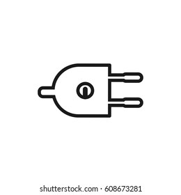 Plugs Icon Vector.