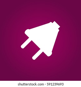 Plugs icon. Vector illustration.