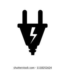 Plugs icon vector icon. Simple element illustration. Plugs symbol design. Can be used for web and mobile.