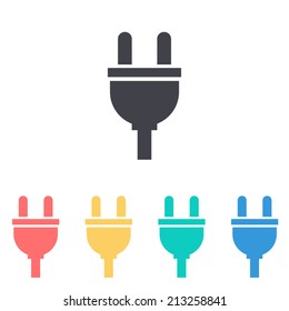 plugs icon,vector illustration