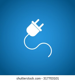 plugs icon,vector illustration. Flat design style eps 10