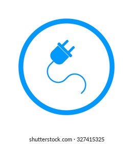 plugs icon,vector illustration. Flat design style eps 10