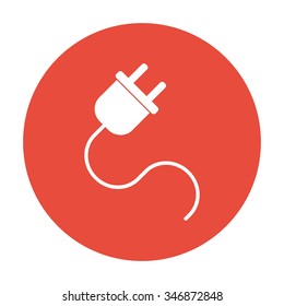 plugs icon,vector illustration. Flat design style eps 10