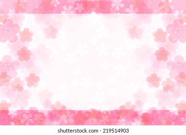 Plum greeting cards background