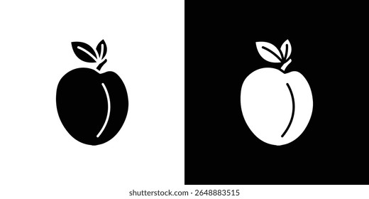 Pflaumensymbol eines flachen Vektors