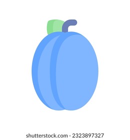 icono de ciruela para tu diseño de sitio web, logotipo, aplicación, interfaz de usuario.