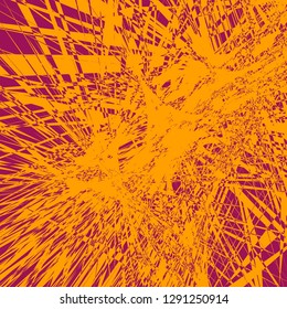Plum and Orange. Abstract background.