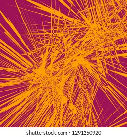 Plum and Orange. Abstract background.