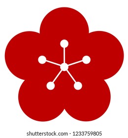 plum red icon