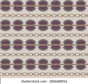 Pflaumen und Rosen, nahtlose Vektormuster, Haute Couture-Muster
