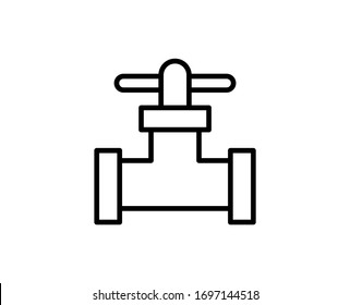 Plumb premium line icon. Simple high quality pictogram. Modern outline style icons. Stroke vector illustration on a white background. 