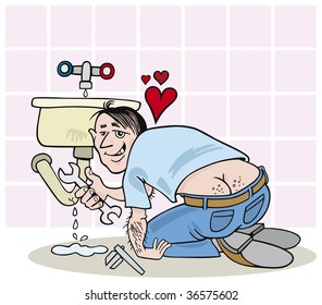 plumber in love