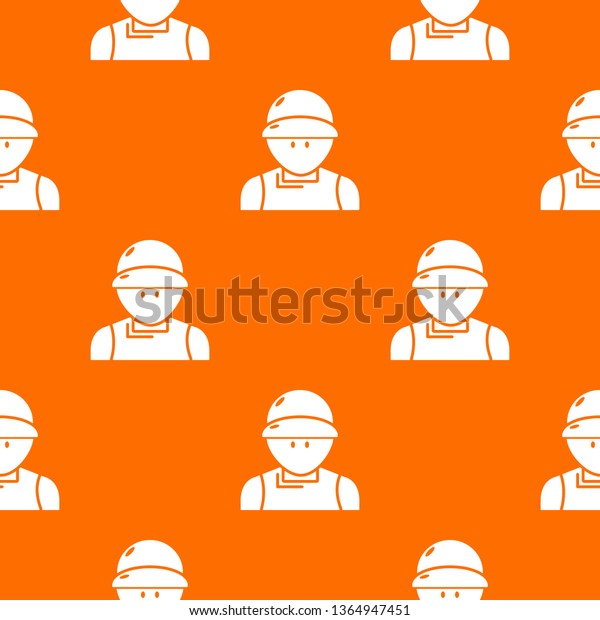Plumber\
man pattern vector orange for any web design\
best