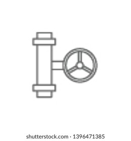 Plumber, pipes icon. Element of plumber icon. Thin line icon for website design and development, app development. Premium icon