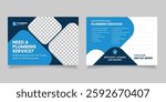 plumber service postcard and direct mail EDDM design template
