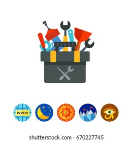 Plumber Tools Kit Vector Icon