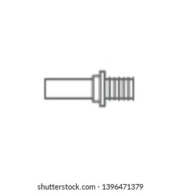 Plumber, valve, water icon. Element of plumber icon. Thin line icon for website design and development, app development. Premium icon
