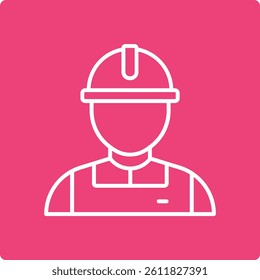Plumber vector icon. Can be used for printing, mobile and web applications.