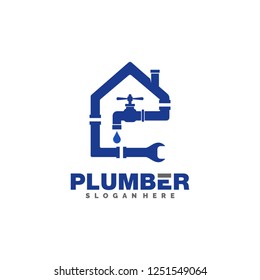 Plumber Water Logotype, Vector And Icon, Logo For Business