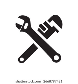 Llave de plomero y llave cruzada