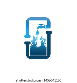 plumbing company logo vector concept. Illustration for plumbers business,O letter vector,EPS 10