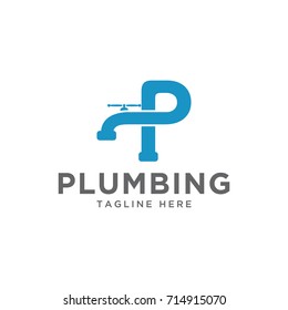 Plumbing Design Logo Template