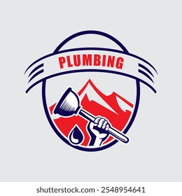 encanamento com logotipo emblemático , logotipo do encanamento