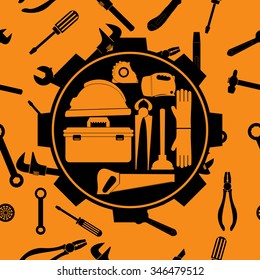 plumbing equipment set.