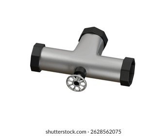  plumbing icon 3d illustration render