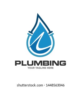 Plumbing Icon Logo Vector Templates