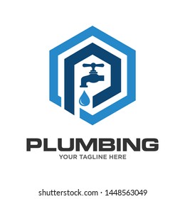 Plumbing Icon Logo Vector Templates