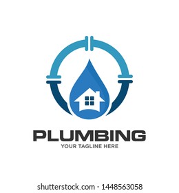 Plumbing Icon Logo Vector Templates
