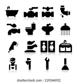 Plumbing icons