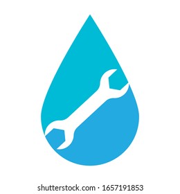 
Plumbing ilustration logo vector template