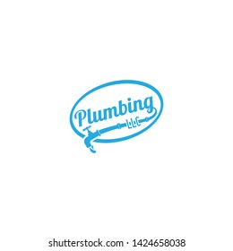 Plumbing Label Creative Business Logo