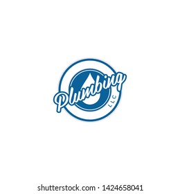 Plumbing Label Creative Business Logo