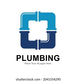 Plumbing letter O logo vector design. Suitable for pipe service, drainage, sanitation home, and maintenance service company   