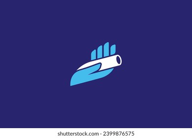 Plumbing logo design icon vector template