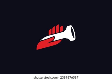 Plumbing logo design icon vector template