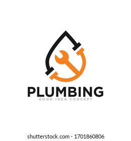 Plumbing Logo Icon Design Vector